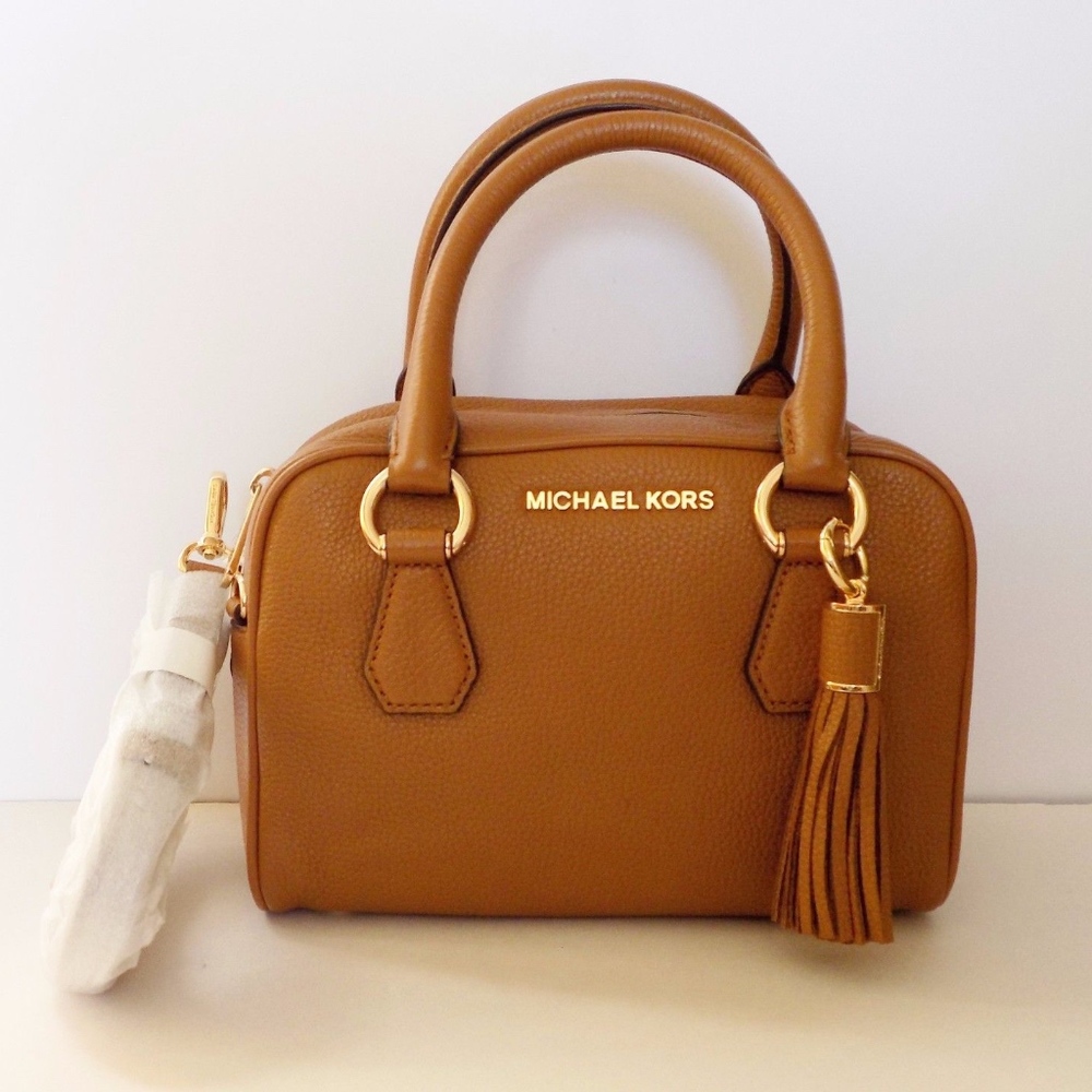 NWT Michael Kors Bedford Small Tassel Satchel